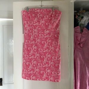 Vineyard Vines size 12 strapless dress